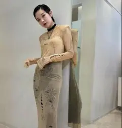 新品neith tokyo Armed Second Skin Dress