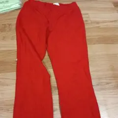 レッド ロングパンツ サイズ150