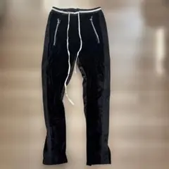 CRAY TOKYO ブラックベルベットサルエルパンツ FREE SIZE