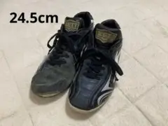 ZETT 野球スパイク P革 24.5cm