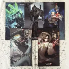 Identity V 第五人格　ポストカード5種セット ハンターver.