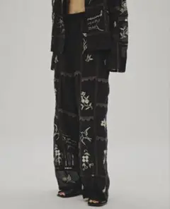 TODAYFUL Embroidery Patchwork Trousers