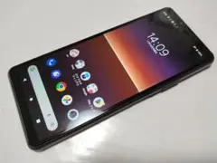 美品 au Xperia 10 II SOV43 ブラック SIMロック解除済み