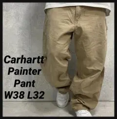カーハート　ペインターパンツ　ワーク　ブラウンW38 L32