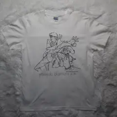 岡村靖幸 × スペース☆ダンディ コラボ Tシャツ 2014 ホワイト M