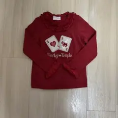 Shirley Temple ♡110 トランプうさぎカットソー