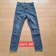 LEVI'S ダメージ　スキニーパンツ