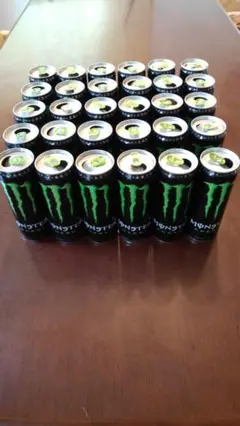 Monster Energy エナジードリンク グリーン空き缶30缶