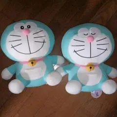 ドラえもん ぬいぐるみ　あみぐるみ50周年　 2体セット