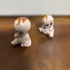 陶器製天使子供フィギュアセット