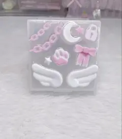 レジン　ケース　ピンク