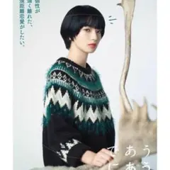 小松菜奈着用 Niko and… ノルディック柄セーター