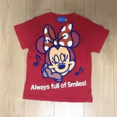 ミニーマウス　半袖Tシャツ