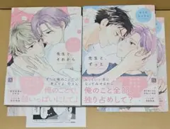 先生と、それから　先生と、ずっと