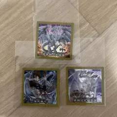 遊戯王 デュエルモンスターズ シール　3種