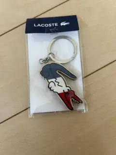 LACOSTE ラコステ 木製キーホルダー