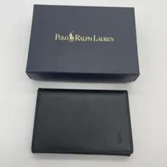 ☆新品 未使用☆ポロラルフローレン☆名刺入れ☆カードケース☆ブラック