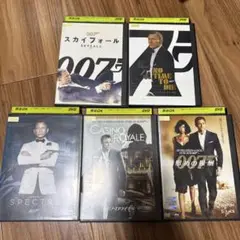 007/ダニエル・クレイグ DVD 5枚セット