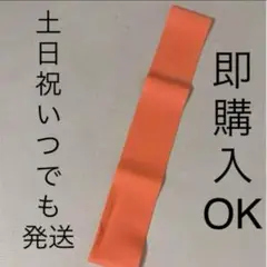 トレーニングチューブ バンド ミドル ストレッチ バランス筋力 オレンジ