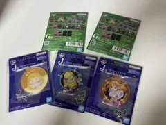 ワンピース一番くじ☆J賞アクリルスタンド2個＆G賞アクレクト3個セット