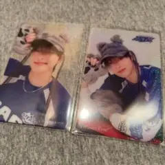 縁DAY andteam &TEAM ウィジュ EJ クリアトレカ2枚