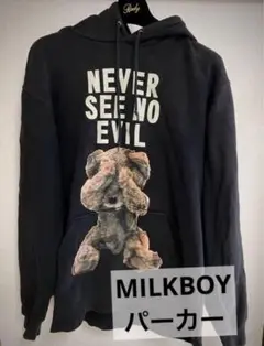 ❤️MILKBOY トップス パーカー 黒