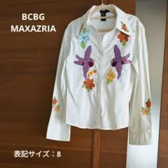 BCBG MAXAZRIA レディース長袖シャツ サイズ：8