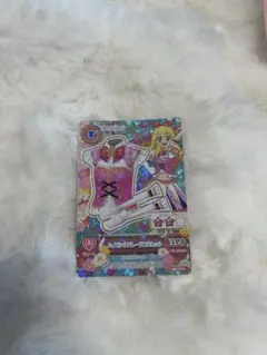 アイカツ！ ハイピンクパレードコルセット未使用美品　貴重筐体排出版！アニメ柄 アイカツ カード ハイピンクパレード コルセット アニメ柄 星宮