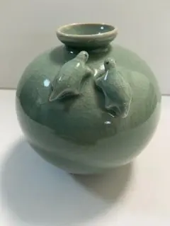 如泉窯 李連休作  茶碗 値下げしました 茶道具 高麗如泉青磁 李連休作 骨董品