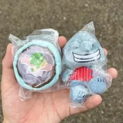 モンテディオ山形　にっこり〜ノ　ぬいぐるみ2　モンテス　肉そば　セット