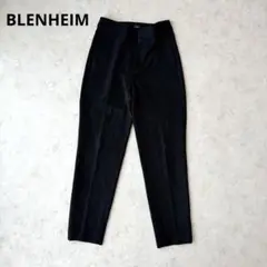 BLENHEIM ブレンヘイムダブルクロスデパードタックパンツ　ブラック　XS