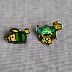 モンスターハンター　ピンズ　2個　ZEPPIN　カプコン