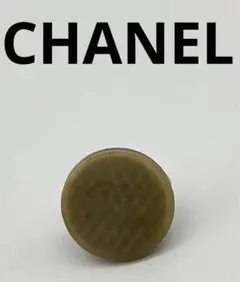 CHANEL ブランド グリーン ピアス ココマーク 片耳 お洒落 レディース