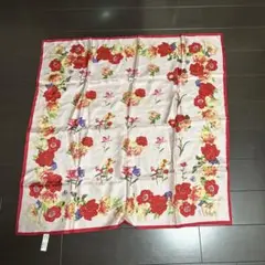 エル　花柄スカーフ