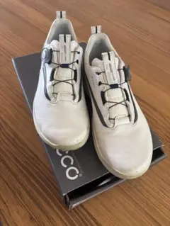 ECCO X-TENSA ホワイト ゴルフシューズ