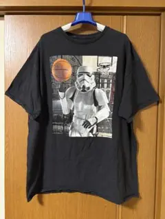 STAR WARS　バスケット　ストームトルーパー　Tシャツ　2XL