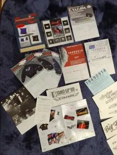 矢沢永吉(当時物)各グッズ申込書等