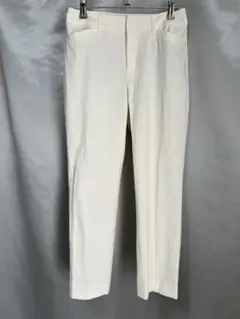 エニイスィス　ストレートパンツ　ホワイト　S
