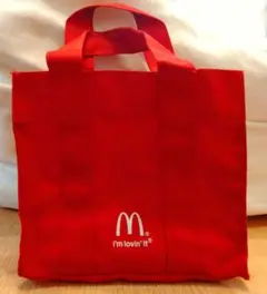 【レア】レトロMcDonald's I'm lovin' it ミニトートバッグ