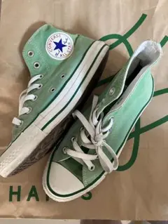 Converse All Star グリーン ハイカットスニーカー