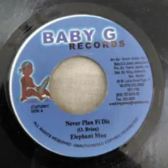 83 Elephant Man Never Plan Fi Dis レコード