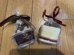 カップケーキタオル　ケーキタオル　2個　未使用品　ギフト