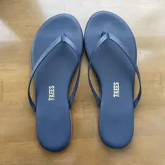 TKEES ネイビー サンダル USA 5 / EUR 36