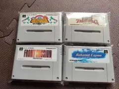 スーパーファミコン ゲーム4本セット