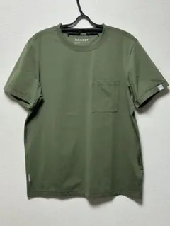 マムート　メンズ　Tシャツ カーキ　サイズXL(海外L)