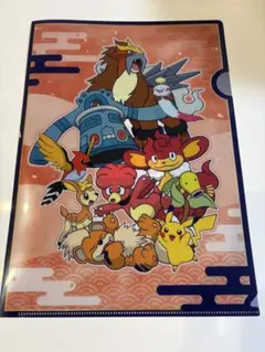 奈良限定　ポケモン　クリアファイル