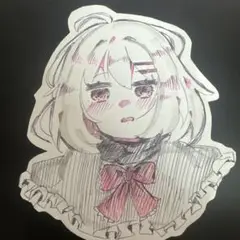 手描きイラストオリジナル　アナログ