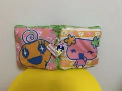 非売品　たまごっち　めめっち　リバーシブルクッション　タグ付き　ぬいぐるみ