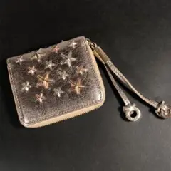 ジミーチュウ JIMMY CHOO コインケース スタースタッズ レザー