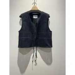 LUCA*MIDIUMISOLID*レースショートベスト